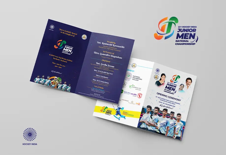 Our scope included the campaign’s key visual, event branding, social media creatives, digital promotions, venue branding, print collateral, match-day graphics, promotional materials, and marketing assets. Every creative was designed to capture the energy and emotion of competitive hockey while ensuring visual consistency across both digital and on-ground experiences.